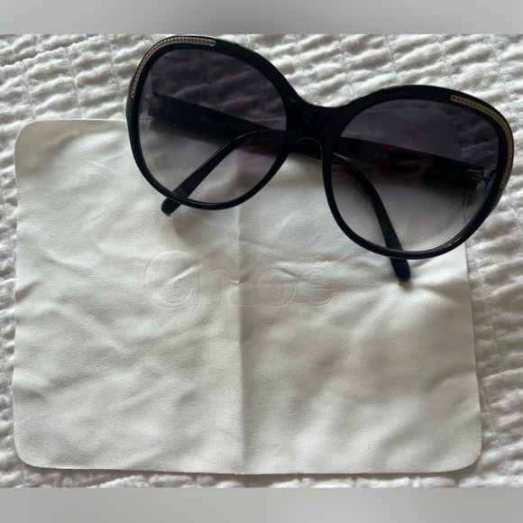 Chloé Oversize Gradient Lens Sunglasses - Picture 2 of 6